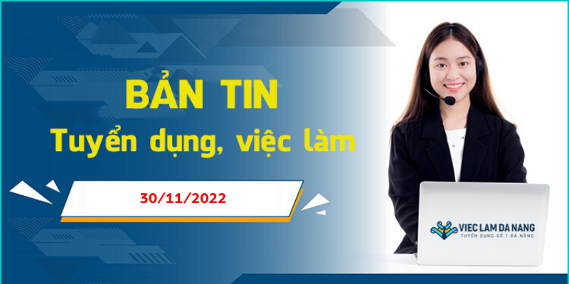 bản tin việc làm Đà Nẵng 30-11-2022